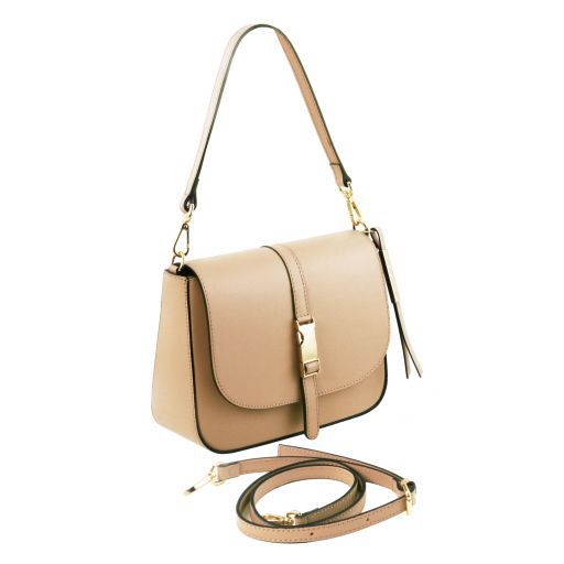 nausica-leather-shoulder-bag-tl141598 - Champagne - kuva 2