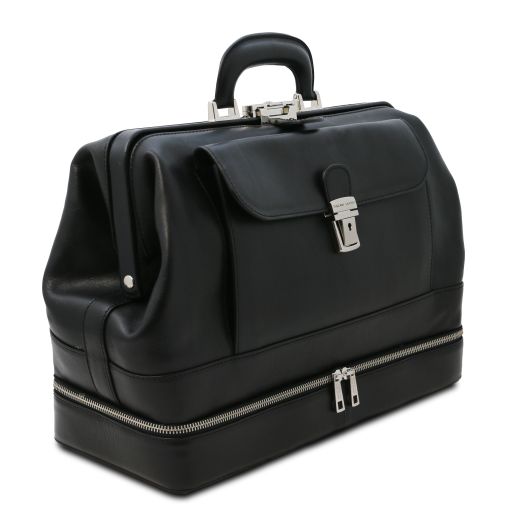 giotto-exclusive-double-bottom-leather-doctor-bag-tl142344 - Musta - kuva 2