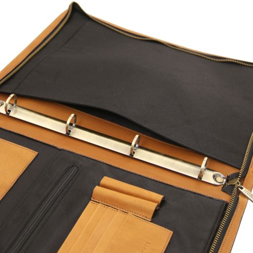 augusto-leather-document-case-with-ring-binder-tl142555 - Luonnonväri - kuva 7
