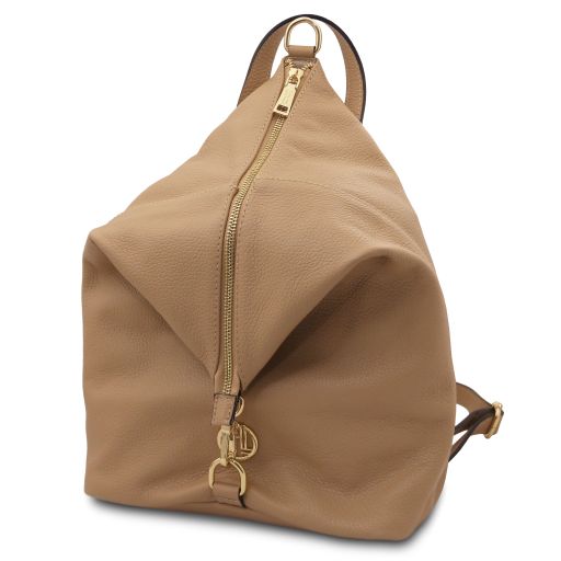 dublin-soft-leather-backpack-tl142501 - Caramel - kuva 8