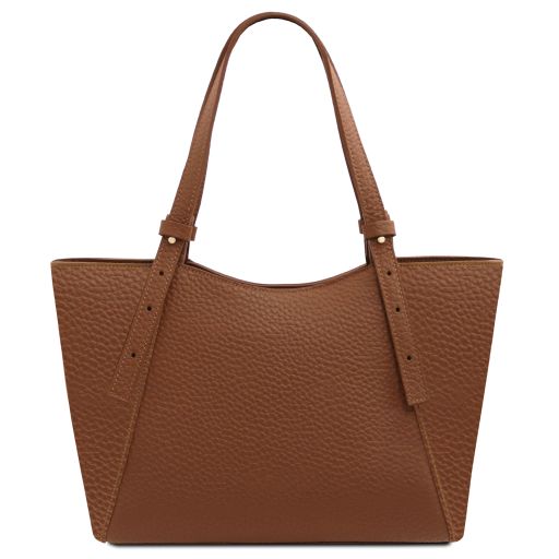 libra-leather-shoulder-bag-tl142580 - Konjakki - kuva 3