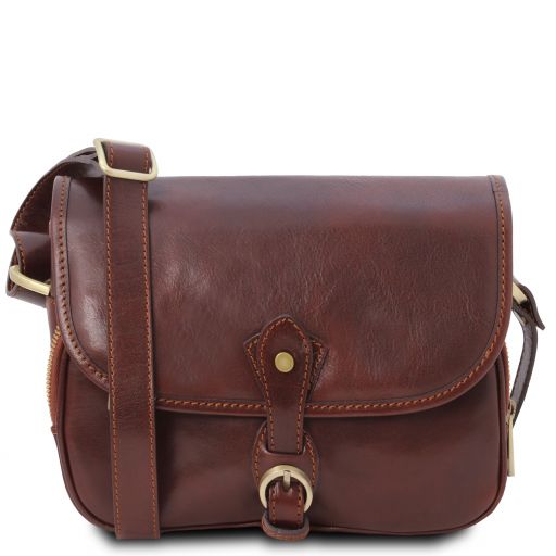 alessia-leather-shoulder-bag-tl142020 - Ruskea