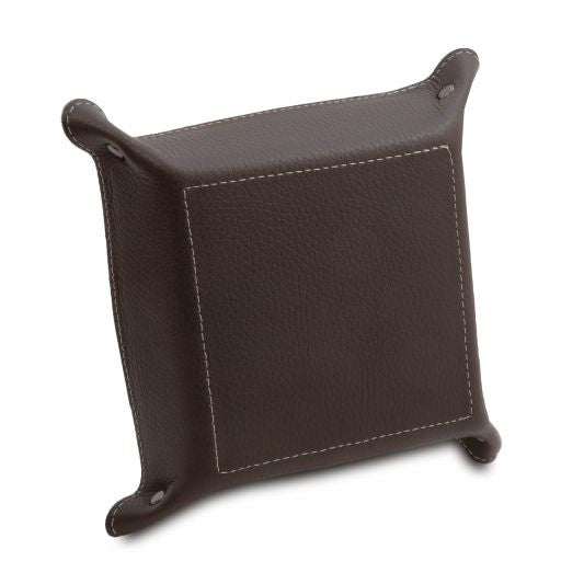 leather-valet-tray-tl142159 - Tummanruskea - kuva 3
