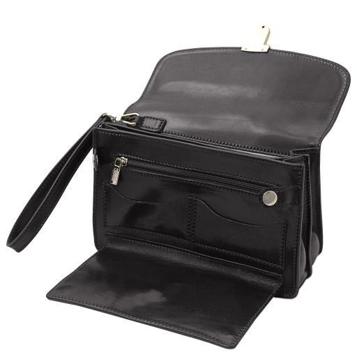 max-leather-handy-wrist-bag-tl8075 - Musta - kuva 5