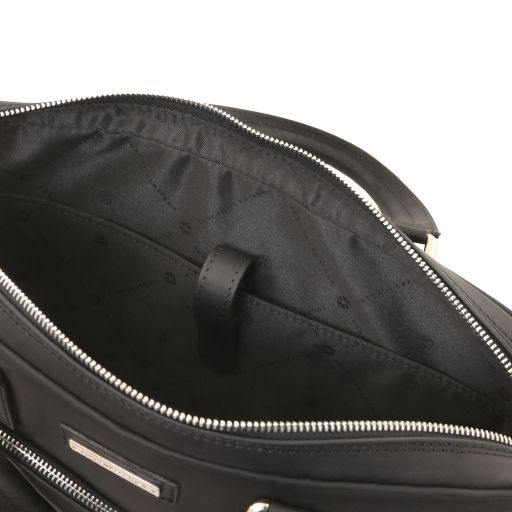 ferrara-leather-laptop-briefcase-tl142620 - Musta - kuva 5