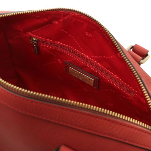 barrique-leather-duffle-bag-tl142573 - Punainen - kuva 5