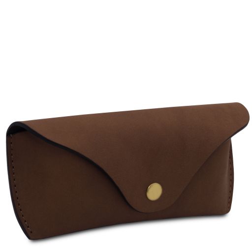 leather-glasses-case-tl142571 - Tummanruskea - kuva 2