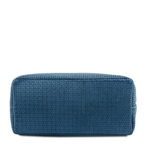 tl-keyluck-woven-printed-leather-shopping-bag-tl141573 - Denim - kuva 3