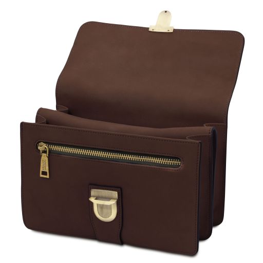 oliver-leather-handy-wrist-bag-tl142608 - Tummanruskea - kuva 5