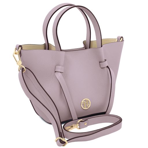legame-leather-handbag-small-size-tl142482 - Lila - kuva 2