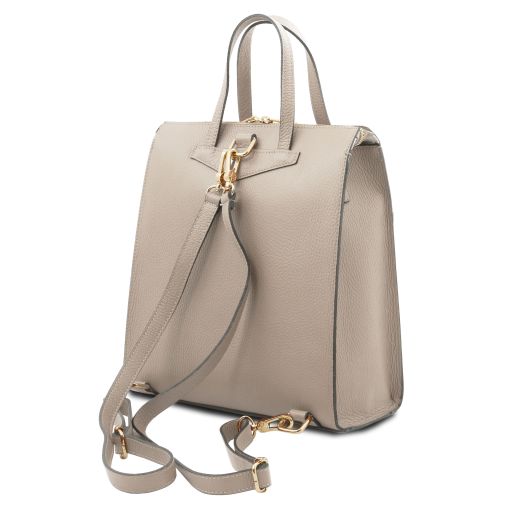 tl-bag-leather-backpack-for-women-tl142211 - Light Taupe - kuva 3