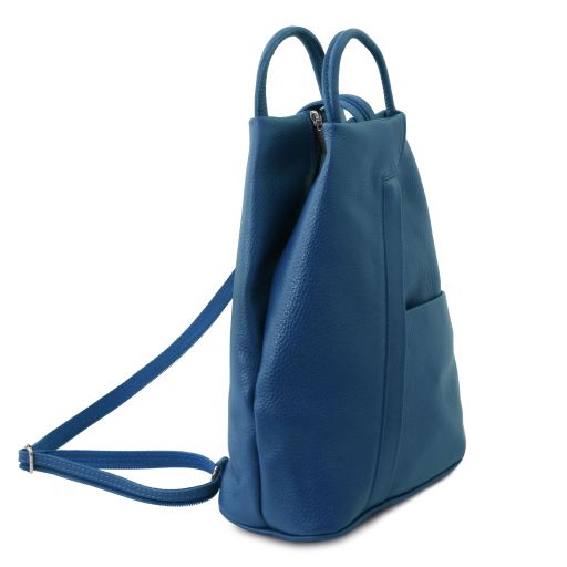 shanghai-soft-leather-backpack-tl141881 - Denim - kuva 2