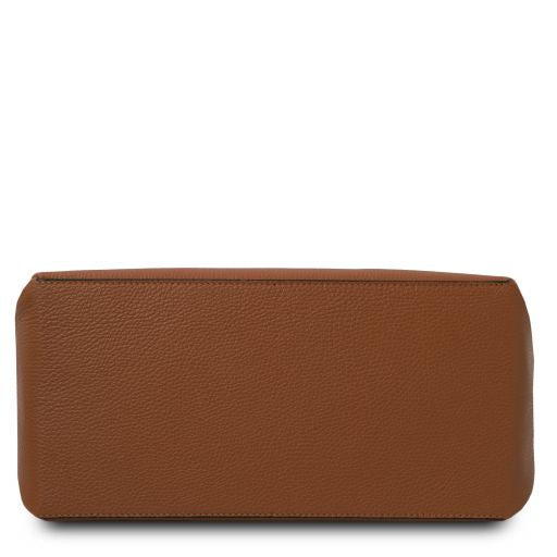 tl-bag-soft-leather-shoulder-bag-tl142087 - Konjakki - kuva 4