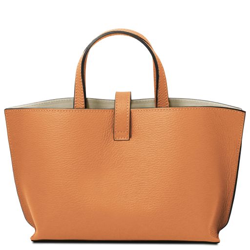 agatha-leather-handbag-tl142456 - Aprikoosi - kuva 3