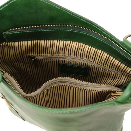 patty-leather-convertible-backpack-shoulderbag-tl141497 - Green - kuva 5