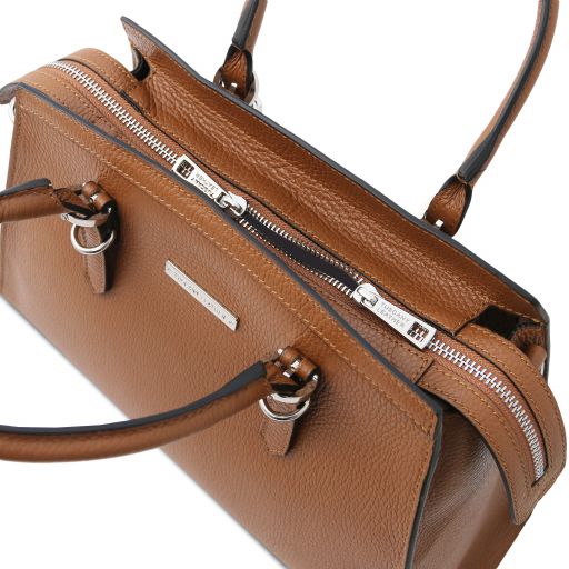 tl-bag-leather-handbag-tl142147 - Konjakki - kuva 5