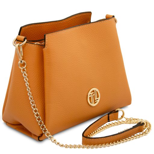 abby-leather-handbag-tl142500 - Aprikoosi - kuva 6