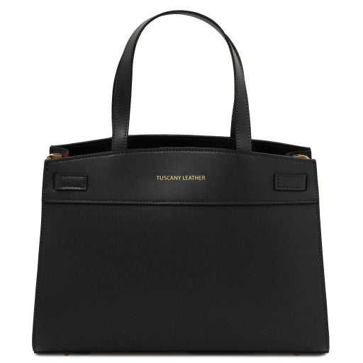 musa-leather-handbag-tl142560 - Musta