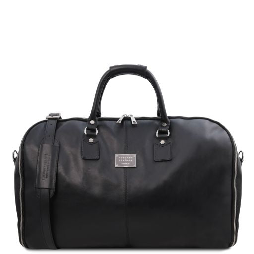 antigua-travel-leather-duffle-garment-bag-tl142341 - Musta