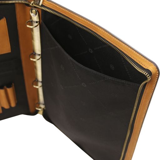 augusto-leather-document-case-with-ring-binder-tl142555 - Luonnonväri - kuva 8
