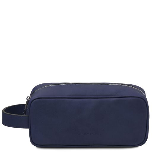 harvey-leather-toiletry-bag-tl142626 - Tummansininen