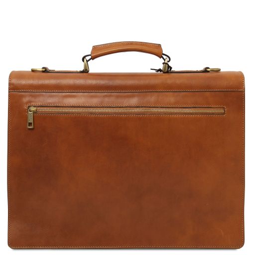 cremona-leather-briefcase-3-compartments-tl142448 - Luonnonväri - kuva 3