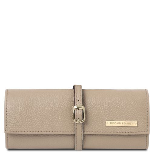 soft-leather-jewellery-case-tl142193 - Light Taupe