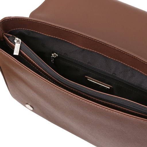 messenger-saffiano-leather-messenger-bag-tl142549 - Coffee - kuva 6