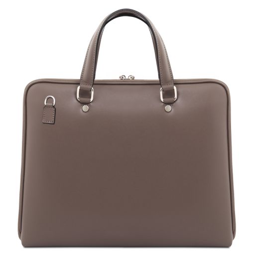 verona-saffiano-leather-business-bag-tl142547 - Dark Taupe - kuva 3