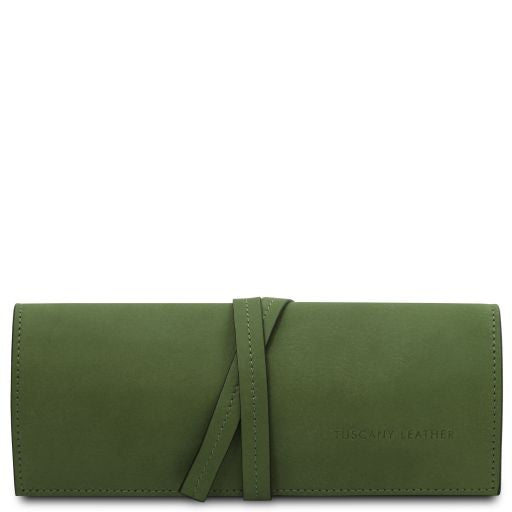 leather-jewellery-case-tl142625 - Green