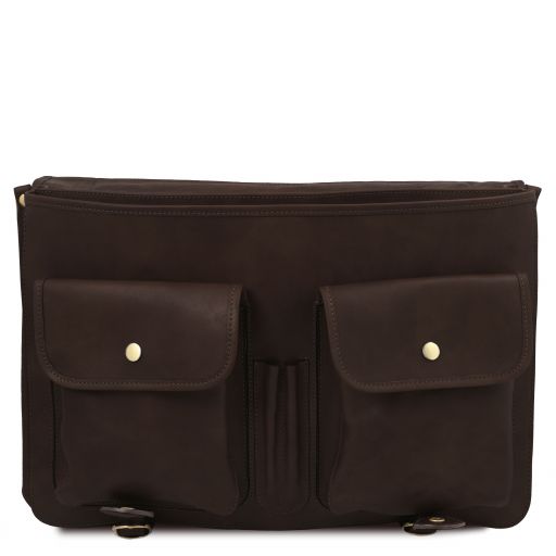 ancona-leather-messenger-bag-tl142073 - Tummanruskea - kuva 4
