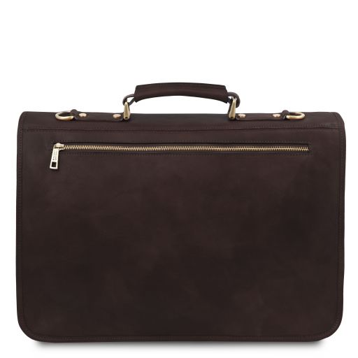 ancona-leather-messenger-bag-tl142073 - Tummanruskea - kuva 3