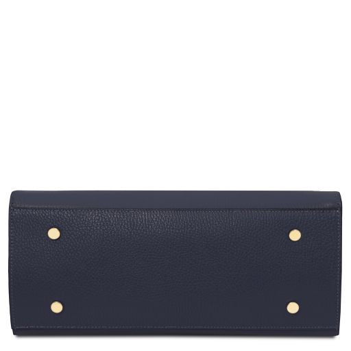 origami-leather-tote-tl142507 - Tummansininen - kuva 4