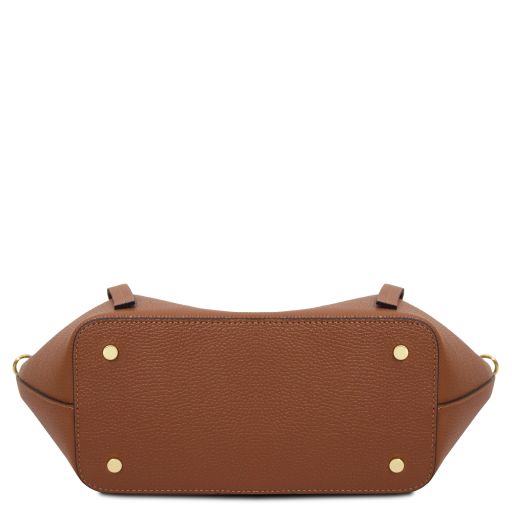 legame-leather-shopping-bag-large-size-tl142481 - Konjakki - kuva 4