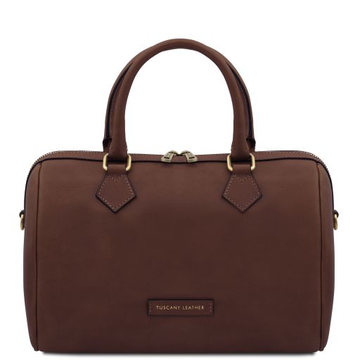 barrique-leather-duffle-bag-tl142573 - Tummanruskea