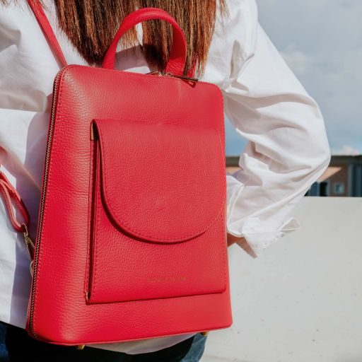 tl-bag-small-leather-backpack-for-women-tl142092 - Vaaleansininen - kuva 7