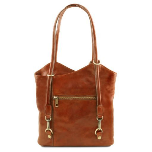 patty-leather-convertible-backpack-shoulderbag-tl141497 - Hunaja - kuva 4