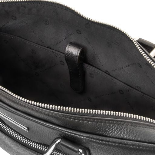 ferrara-leather-laptop-briefcase-tl142548 - Musta - kuva 6