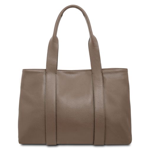 callie-soft-leather-shoulder-bag-tl142415 - Dark Taupe - kuva 3