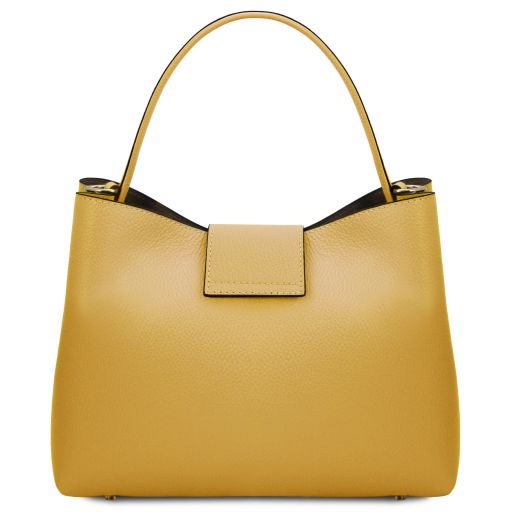 clio-leather-secchiello-bag-tl142356 - Pastel yellow - kuva 3
