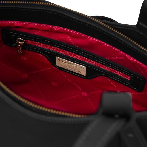 libra-leather-shoulder-bag-tl142562 - Musta - kuva 5