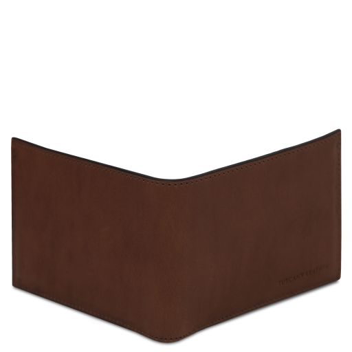 exclusive-2-fold-leather-wallet-for-men-tl142553 - Tummanruskea - kuva 3