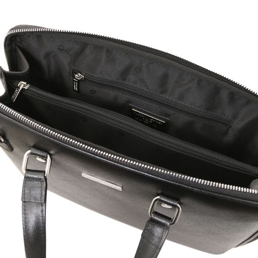 verona-saffiano-leather-business-bag-tl142547 - Musta - kuva 7