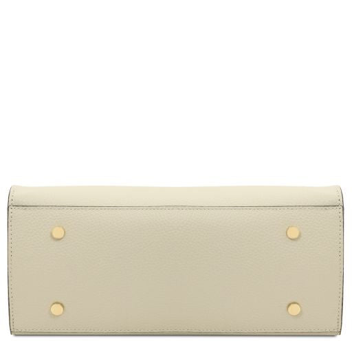 origami-leather-tote-tl142507 - Beige - kuva 4