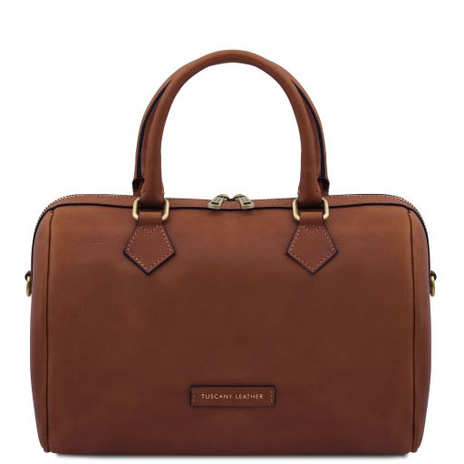 barrique-leather-duffle-bag-tl142573 - Ruskea