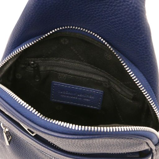 albert-soft-leather-crossover-bag-tl142022 - Tummansininen - kuva 3