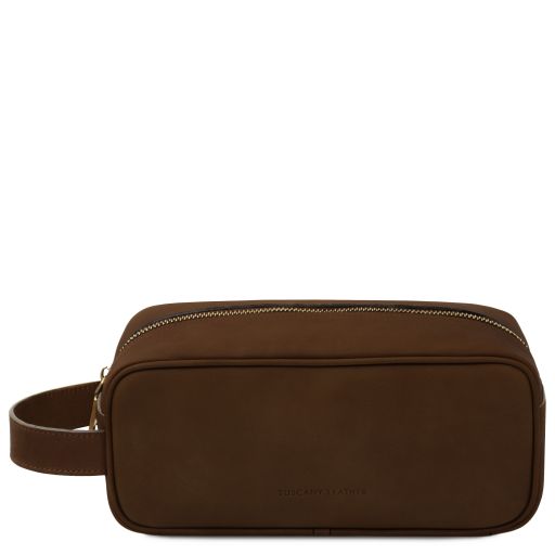 harvey-leather-toiletry-bag-tl142626 - Tummanruskea