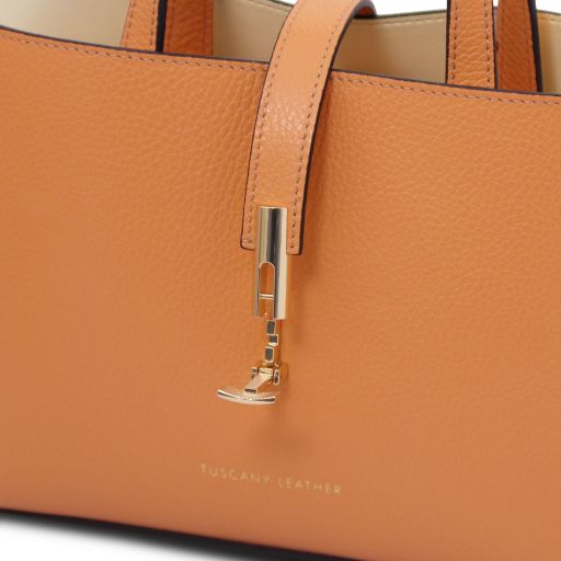 agatha-leather-handbag-tl142456 - Aprikoosi - kuva 5