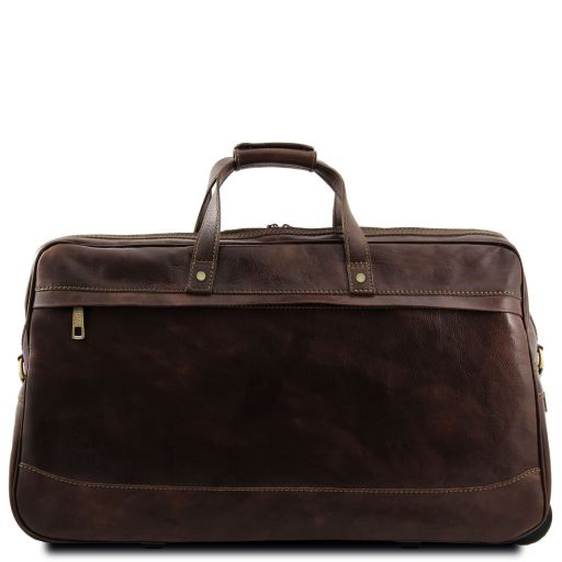 bora-bora-trolley-leather-bag-large-size-tl3067 - Tummanruskea - kuva 2