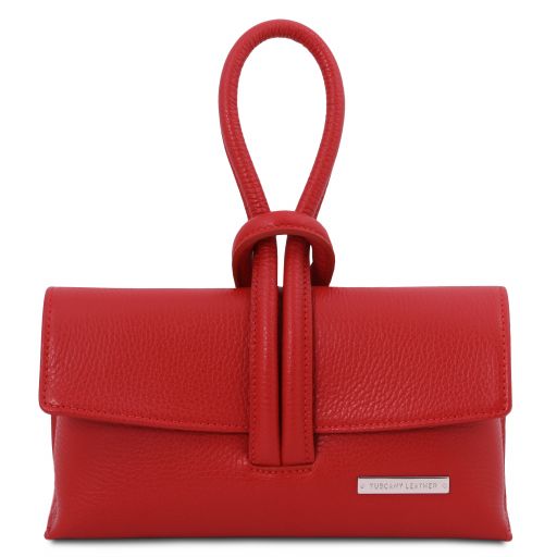 tl-bag-leather-clutch-tl141990 - Lipstick Red
